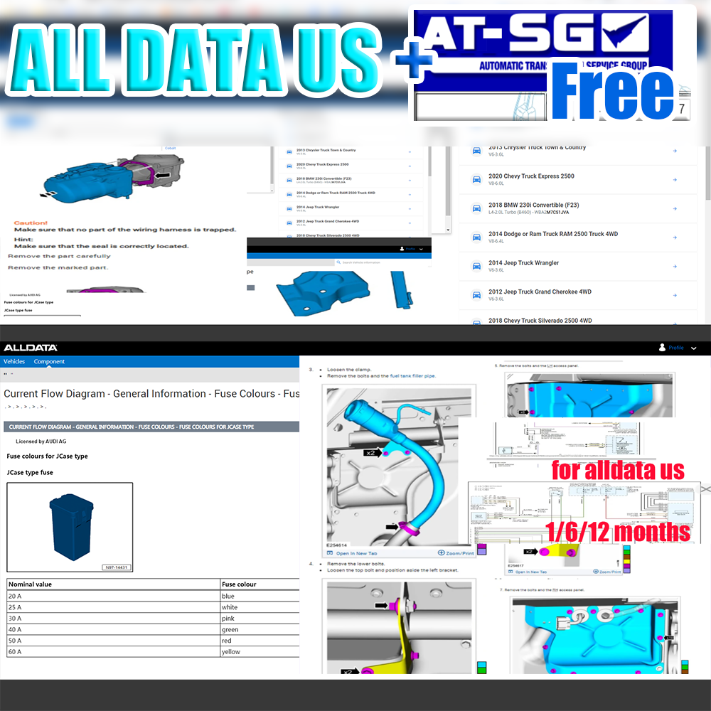 Tools At Workshop - Alldata US Versi Lengkap, Akun Login