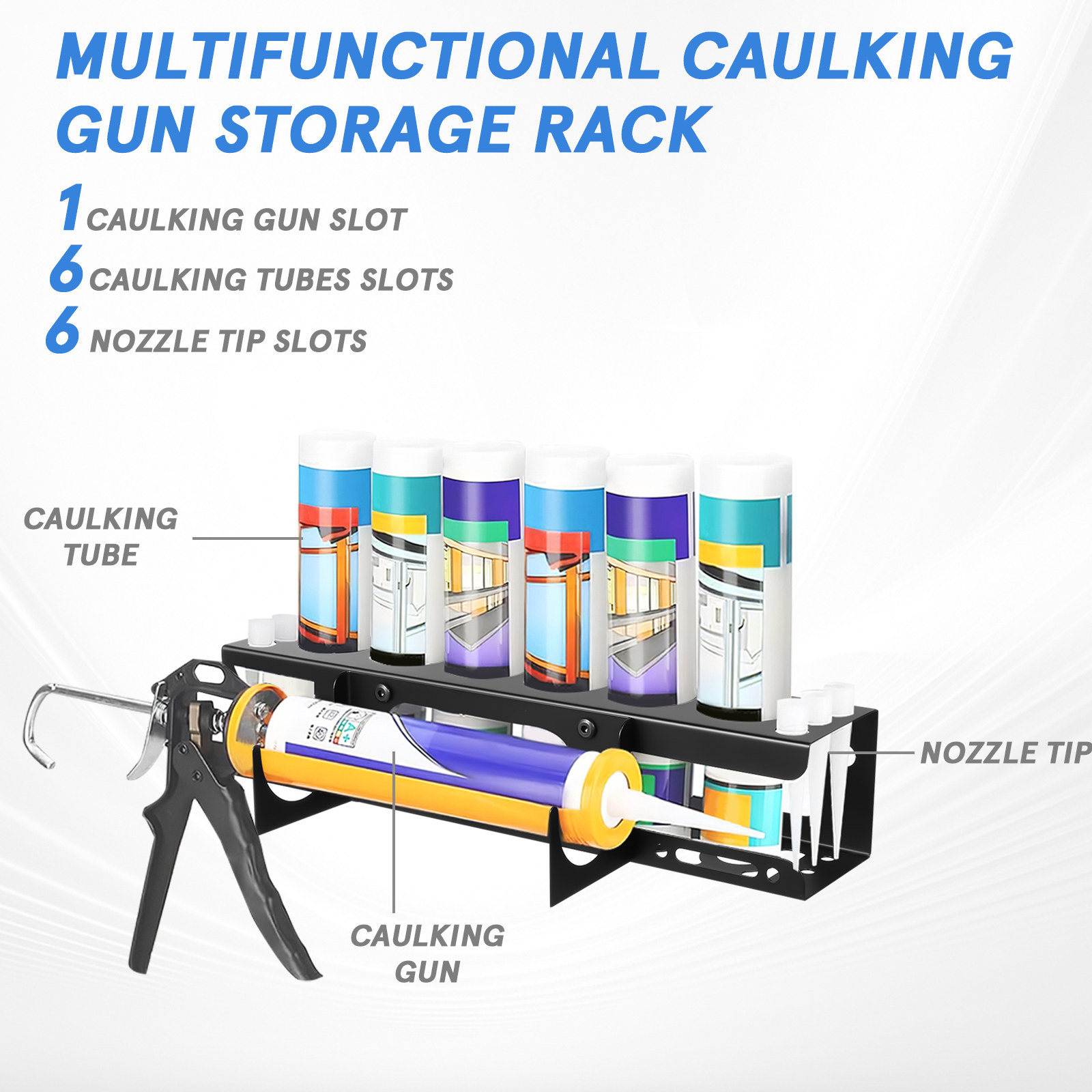 Rak Penyimpanan Tabung Caulkin - Workshop Tools Youtube ulasan dan harga