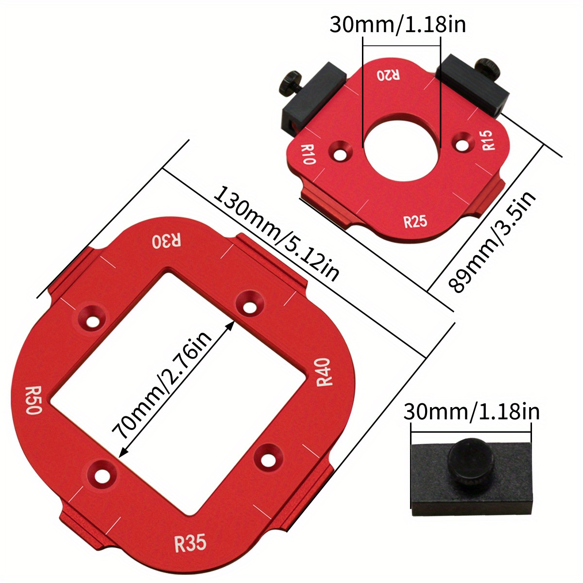 Set Template Radius Sudut Bula - Dowel Jig Kit ulasan dan harga